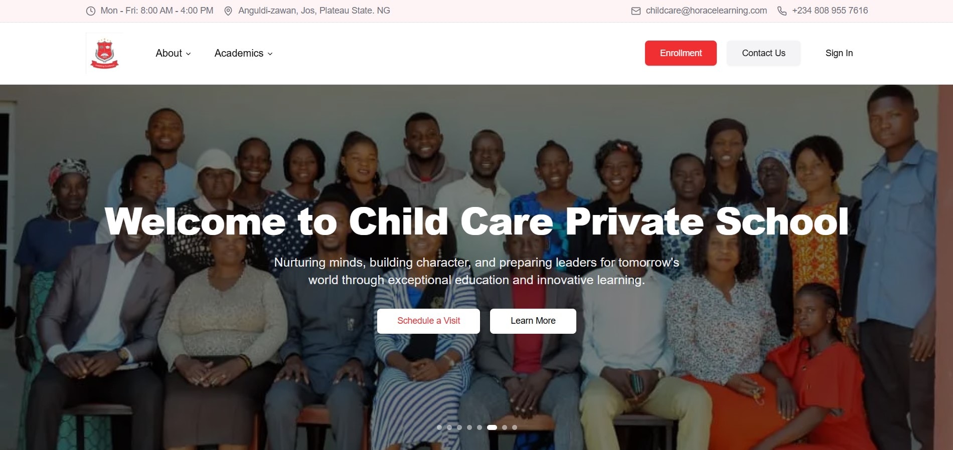 Child Care Private School